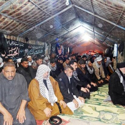 Los cuarenta de Husein en Iraq