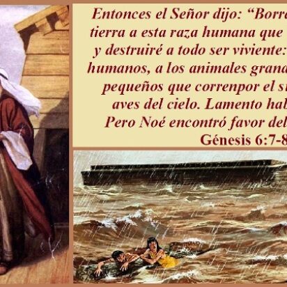 La historia del Diluvio en la Torá