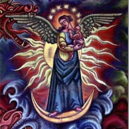 La mujer vestida del Sol y la Luna