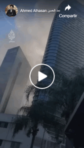 Bombardeo sobre Tel Aviv