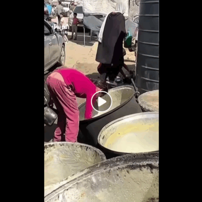 Hambre bajo las ruinas