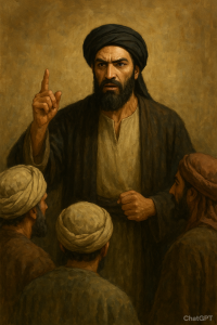 Sabed que yo soy como mi abuelo Husein, y mi nariz es como la piedra…