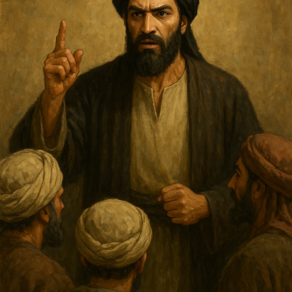 Sabed que yo soy como mi abuelo Husein, y mi nariz es como la piedra…