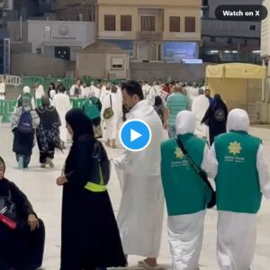 Un video grabado por el Imam (a) de la casa del Profeta Muhammad (s)