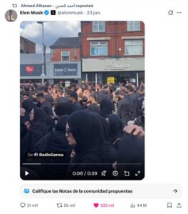Elon Musk comparte una procesión por el Imam Husein (a)