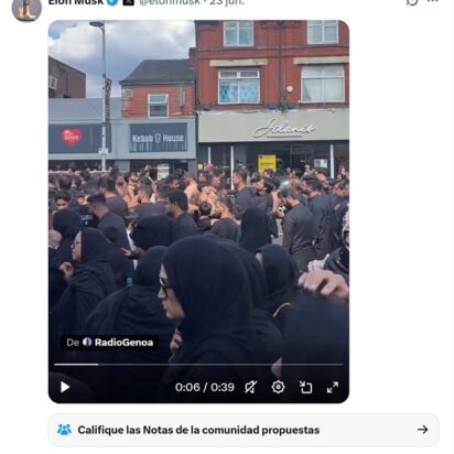 Elon Musk comparte una procesión por el Imam Husein (a)